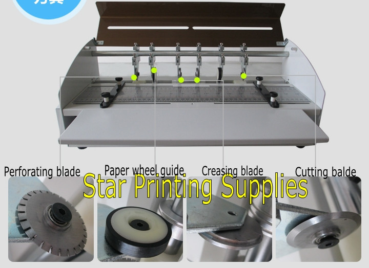 Cutting or Electric Creasing Creasing Blade Perforating Machine 460mm
